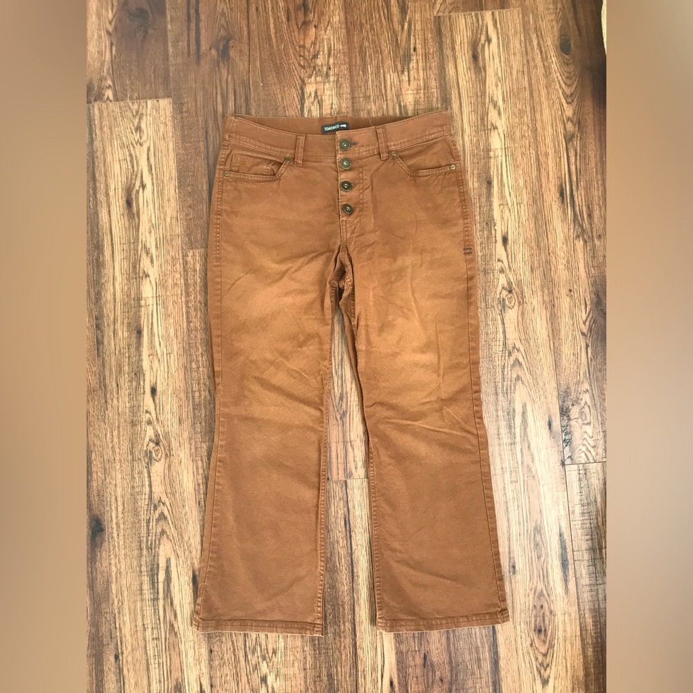 Toad&Co Women’s Earthworks Kick Flare Pant / Size 10 / Brown
